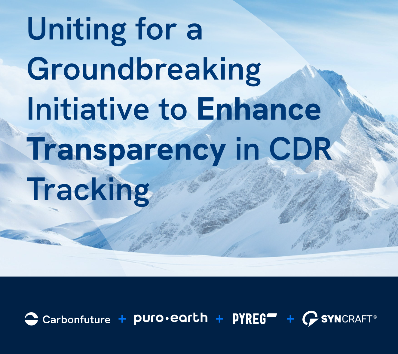 anhance transparency in CDR tracking by PYREG, cabronfuture, PURO and syncraft